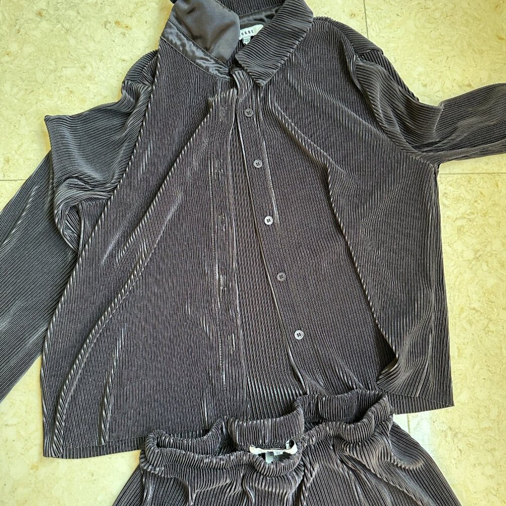 Loungewear Set - Purple Fleece and Pants